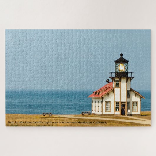 vuurtoren van California Point Cabrillo Legpuzzel (Horizontaal)