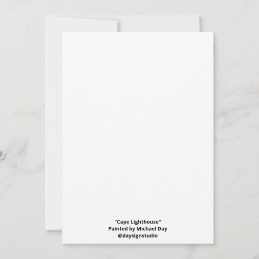 vuurtoren van Cape (Achterkant)