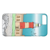 vuurtoren van Cape Agulhas Case-Mate iPhone Case (Achterkant (Horizontaal))