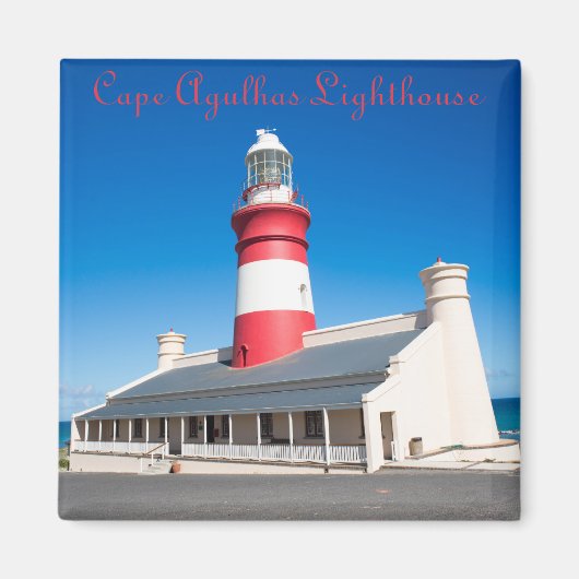 vuurtoren van Cape Agulhas Magneet (Voorkant)