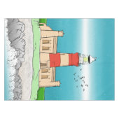 vuurtoren van Cape Agulhas Tafelkleed (Voorkant (Horizontaal))