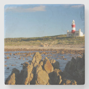 vuurtoren van Cape Agulhas, Western Kaapje 2 Stenen Onderzetter