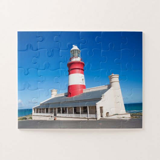 vuurtoren van Cape Augalhas Legpuzzel (Horizontaal)