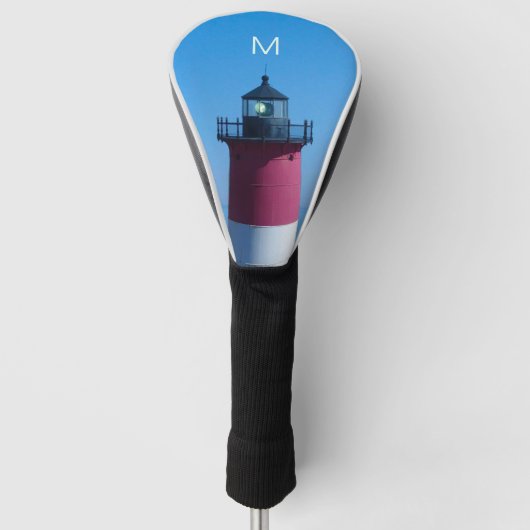 vuurtoren van Cape Cod Nauset Golfheadcover (Voorkant)