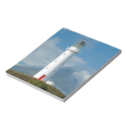 vuurtoren van Cape Egmont en Mt Taranaki/Mt Notitieblok (Gedraaid)