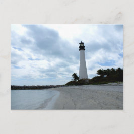 vuurtoren van Cape Florida Briefkaart