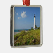 vuurtoren van Cape Florida Metalen Ornament (Rechts)
