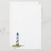 Vuurtoren van Cape Hatteras Briefpapier (Voorkant / Achterkant)