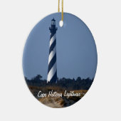vuurtoren van Cape Hatteras Keramisch Ornament (Rechts)