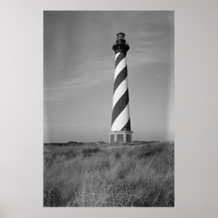 vuurtoren van Cape Hatteras Poster