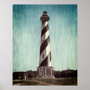 vuurtoren van Cape Hatteras Poster