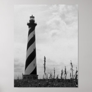 vuurtoren van Cape Hatteras Poster