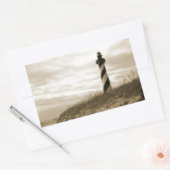 vuurtoren van Cape Hatteras Rechthoekige Sticker (Envelop)