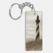 vuurtoren van Cape Hatteras Sleutelhanger (Voorkant Links)