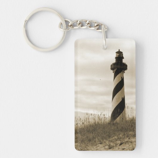 vuurtoren van Cape Hatteras Sleutelhanger (Voorkant)
