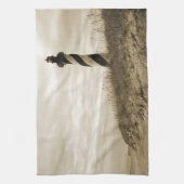 vuurtoren van Cape Hatteras Theedoek (Verticaal)