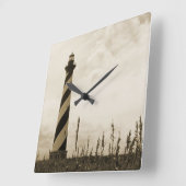 vuurtoren van Cape Hatteras Vierkante Klok (Hoek)