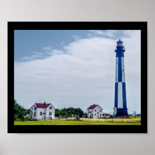 vuurtoren van Cape Henry Poster