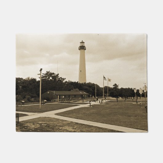 vuurtoren van Cape May Deurmat (Voorkant)