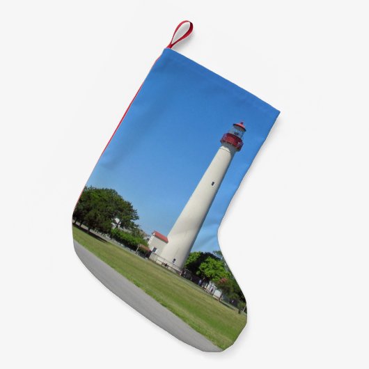 vuurtoren van Cape May Kleine Kerstsok (Voorkant (Hangend))