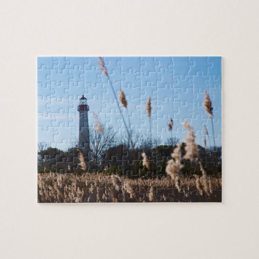 vuurtoren van Cape May Legpuzzel (Horizontaal)