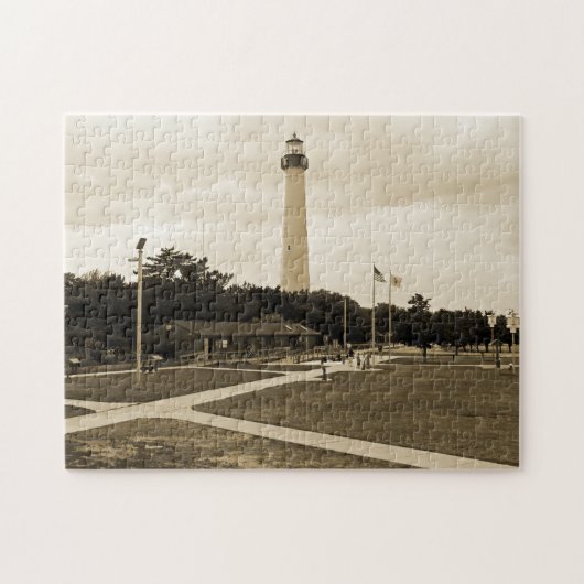 vuurtoren van Cape May Legpuzzel (Horizontaal)