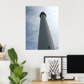 vuurtoren van Cape May Poster (Thuiskantoor)