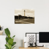 vuurtoren van Cape May Poster (Thuiskantoor)