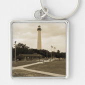vuurtoren van Cape May Sleutelhanger (Voorkant)
