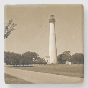 vuurtoren van Cape May Stenen Onderzetter