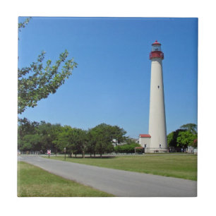 vuurtoren van Cape May Tegeltje