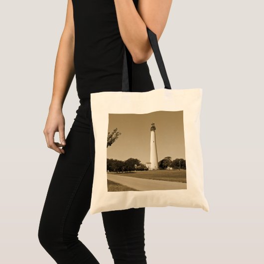 vuurtoren van Cape May Tote Bag (Voorkant (product))