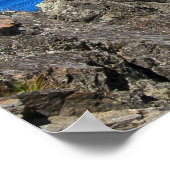 Vuurtoren van Cape Palliser New Zealand Poster (Hoek)