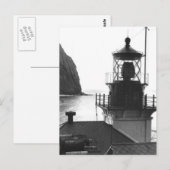 vuurtoren van Cape St. Elias Briefkaart (Voorkant / Achterkant)