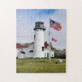 vuurtoren van Chatham, Cape Cod MA Jigzaag Puzzle Legpuzzel (Verticaal)