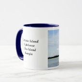 Vuurtoren van Cockspur Island Mok (Voorkant links)