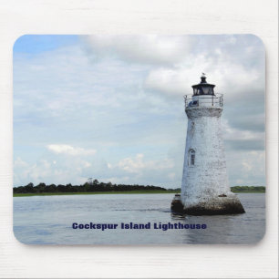 Vuurtoren van Cockspur Island Muismat