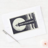 Vuurtoren van Curituck Beach Rechthoekige Sticker (Envelop)