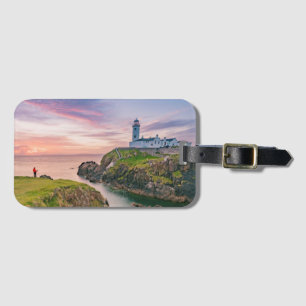 vuurtoren van de Fanad Head Donegal, Ierland Bagagelabel