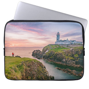 vuurtoren van de Fanad Head Donegal, Ierland Laptop Sleeve