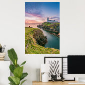 vuurtoren van de Fanad Head | Donegal, Ierland Poster (Thuiskantoor)
