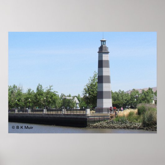 vuurtoren van de haven van poster - Suisun Harbour (Voorkant)