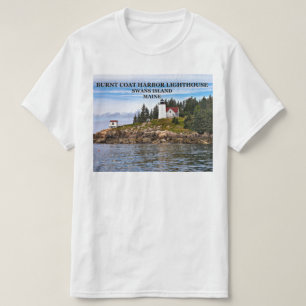 Vuurtoren van de kastanjebruin van de kastanjebrui t-shirt