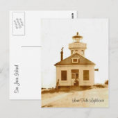  vuurtoren van de Limoen Kiln Briefkaart (Voorkant / Achterkant)