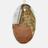 vuurtoren van de luchthaven Harbour Keramisch Ornament (Rechts)