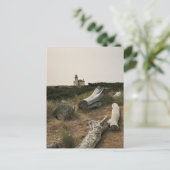 vuurtoren van de rivier de Coquille, OF Briefkaart (Staand voorkant)