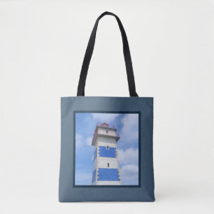 vuurtoren van de waterverf draagtas