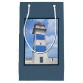 vuurtoren van de waterverf klein cadeauzakje (Voorkant)