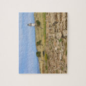 vuurtoren van de waterverf legpuzzel (Verticaal)