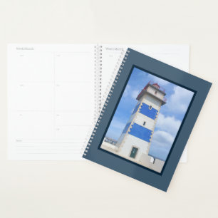 vuurtoren van de waterverf planner